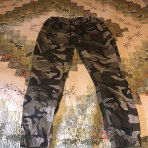 Camo joggers